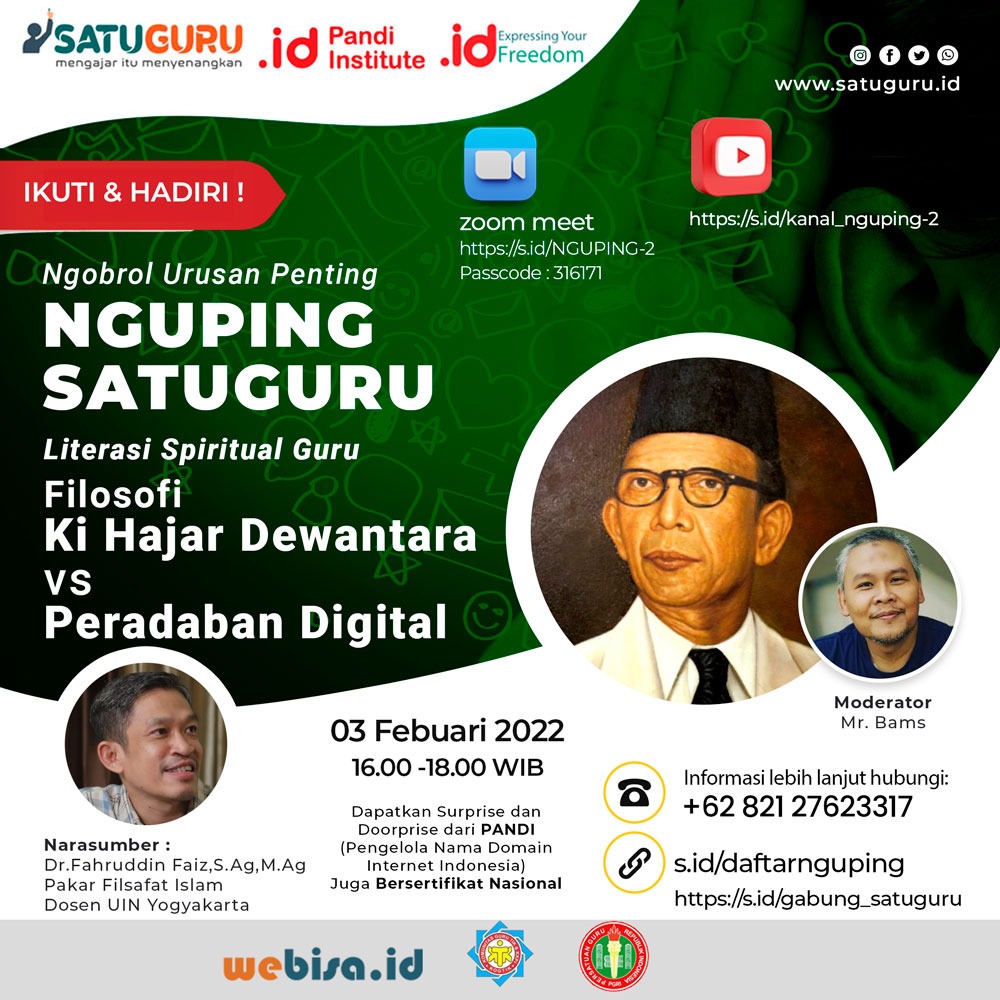 Filosofi Kihajar Dewantara VS Peradaban Digital
